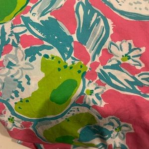 Lily Pulitzer fitted crib sheet